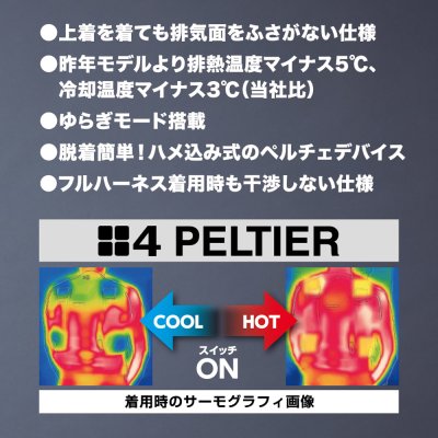 画像11: PV555 ペルチェベストセット(四角形) (11)