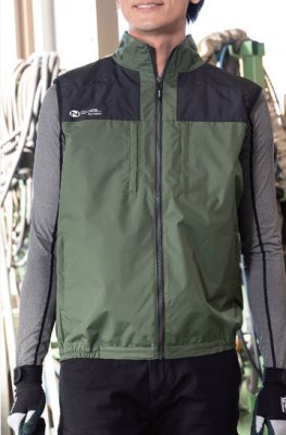 画像7: NC1142【空調服(R)セット】NSPブルゾン・ファン・バッテリー(充電器付)／遮熱ベスト・上部ファン (7)