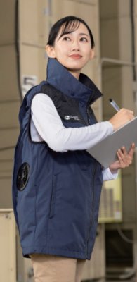 画像3: NC1143【ブルゾンのみ】NSP空調服(R)／遮熱ベスト・脇ファン (3)