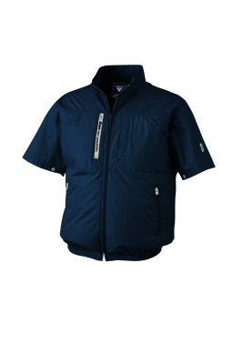 画像5: XE98034【ブルゾンのみ】ジーベック空調服(R)／遮熱半袖・上部ファン (5)