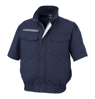 画像4: XE98032【ブルゾンのみ】ジーベック空調服(R)／遮熱半袖・サイドファン (4)