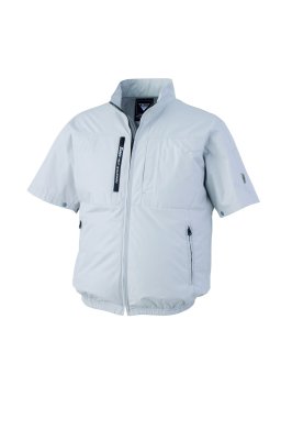 画像7: XE98034【ブルゾンのみ】ジーベック空調服(R)／遮熱半袖・上部ファン (7)