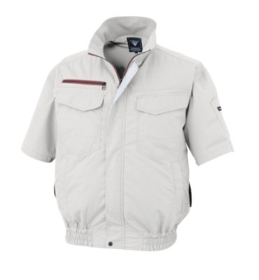 画像5: XE98032【ブルゾンのみ】ジーベック空調服(R)／遮熱半袖・サイドファン (5)