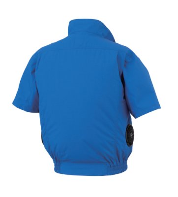 画像7: XE98032【ブルゾンのみ】ジーベック空調服(R)／遮熱半袖・サイドファン (7)