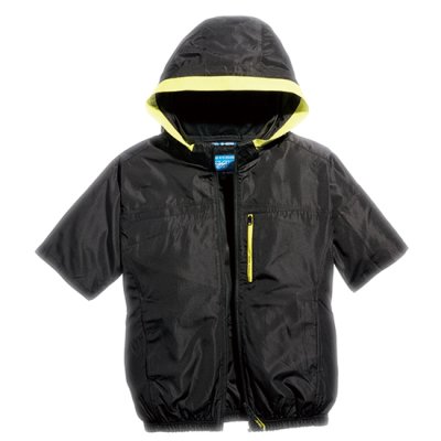 画像5: 05571【セット】S-AIRブルゾン・ファン・バッテリー(充電器付)／遮熱半袖(着脱フード)・サイドファン (5)