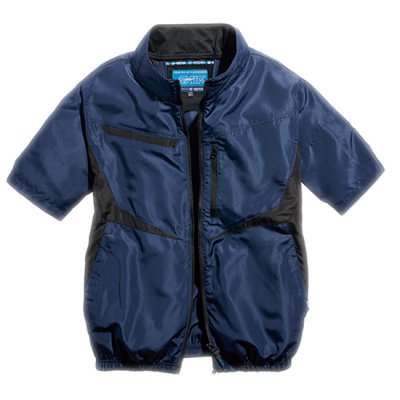 画像2: 05591【セット】S-AIRブルゾン・ファン・バッテリー(充電器付)／遮熱半袖 (2)