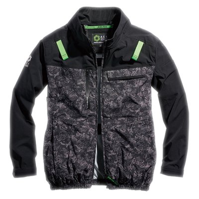 画像7: 05510【ブルゾンのみ】S-AIRブルゾン／冷感×遮熱長袖(ハーネス)・サイドファン (7)