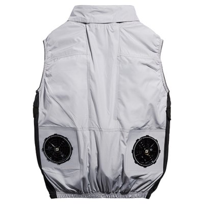 画像6: 05592【セット】S-AIRブルゾン・ファン・バッテリー(充電器付)／遮熱ベスト (6)