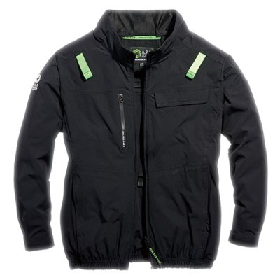 画像5: 05510【ブルゾンのみ】S-AIRブルゾン／冷感×遮熱長袖(ハーネス)・サイドファン (5)