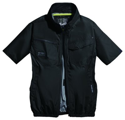 画像3: 05301【セット】S-AIRブルゾン・ファン・バッテリー(充電器付)／半袖・遮熱 (3)