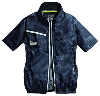 画像4: 05301【セット】S-AIRブルゾン・ファン・バッテリー(充電器付)／半袖・遮熱 (4)