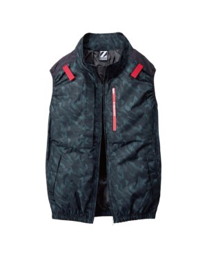 画像5: 74350【空調服(R)セット】自重堂Z-DRAGONブルゾン・ファン・バッテリー(充電器付)／遮熱ベスト(フルハーネス)・サイドファン (5)