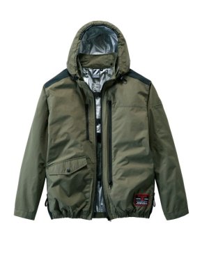 画像6: 74300【空調服(R)セット】自重堂Z-DRAGONブルゾン・ファン・バッテリー(充電器付)／遮熱長袖(フルハーネス)・サイドファン (6)