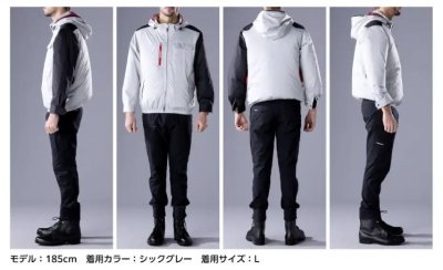 画像21: 74370【ブルゾンのみ】自重堂Z-DRAGON空調服(R)／遮熱半袖・サイドファン (21)