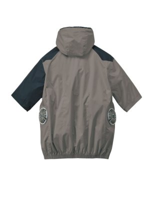 画像5: 74370【ブルゾンのみ】自重堂Z-DRAGON空調服(R)／遮熱半袖・サイドファン (5)