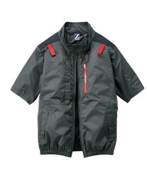 画像3: 74340【空調服(R)セット】自重堂Z-DRAGONブルゾン・ファン・バッテリー(充電器付)／遮熱半袖(フルハーネス)・サイドファン (3)