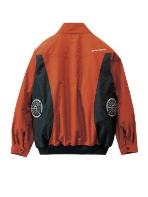 画像7: 54190【ブルゾンのみ】自重堂Jawin空調服(R)／遮熱長袖・サイドファン (7)