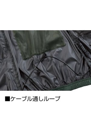 画像20: 74340【空調服(R)セット】自重堂Z-DRAGONブルゾン・ファン・バッテリー(充電器付)／遮熱半袖(フルハーネス)・サイドファン (20)