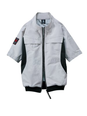 画像3: 54200【ブルゾンのみ】自重堂Jawin空調服(R)／遮熱半袖・サイドファン (3)