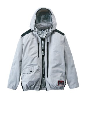 画像4: 74300【空調服(R)セット】自重堂Z-DRAGONブルゾン・ファン・バッテリー(充電器付)／遮熱長袖(フルハーネス)・サイドファン (4)