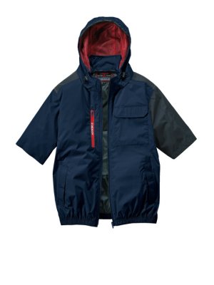 画像2: 74370【ブルゾンのみ】自重堂Z-DRAGON空調服(R)／遮熱半袖・サイドファン (2)