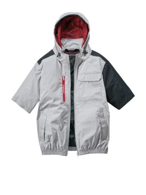 画像3: 74370【ブルゾンのみ】自重堂Z-DRAGON空調服(R)／遮熱半袖・サイドファン (3)