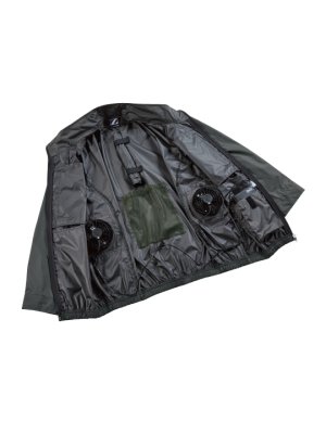 画像9: 74350【空調服(R)セット】自重堂Z-DRAGONブルゾン・ファン・バッテリー(充電器付)／遮熱ベスト(フルハーネス)・サイドファン (9)
