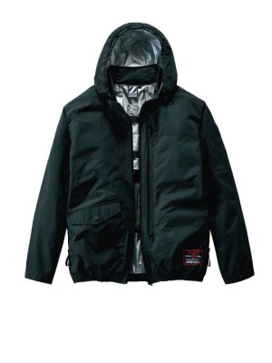 画像3: 74300【空調服(R)セット】自重堂Z-DRAGONブルゾン・ファン・バッテリー(充電器付)／遮熱長袖(フルハーネス)・サイドファン (3)
