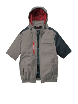 画像4: 74370【ブルゾンのみ】自重堂Z-DRAGON空調服(R)／遮熱半袖・サイドファン (4)