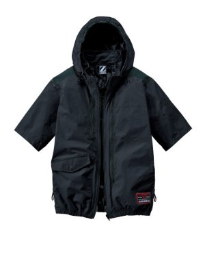 画像2: 74310【空調服(R)セット】自重堂Z-DRAGONブルゾン・ファン・バッテリー(充電器付)／遮熱半袖(フルハーネス)・サイドファン (2)