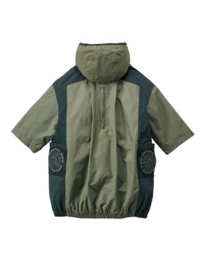 画像6: 74310【空調服(R)セット】自重堂Z-DRAGONブルゾン・ファン・バッテリー(充電器付)／遮熱半袖(フルハーネス)・サイドファン (6)