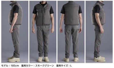 画像16: 74290【ブルゾンのみ】自重堂Z-DRAGON空調服(R)／エコベスト(ポシェット付属)・サイドファン (16)