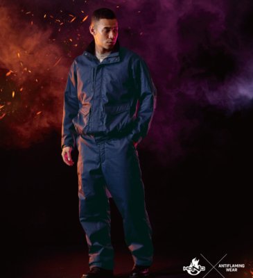 画像4: 4144 難燃軽防寒パンツ (1色) (4)