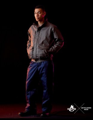 画像5: 4144 難燃軽防寒パンツ (1色) (5)