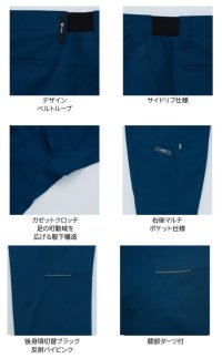 画像3: AS198E ノータックパンツ (2色)