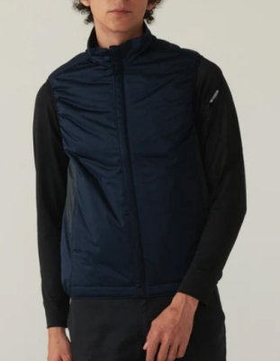 画像2: 6638 ES防風ストレッチライトウォームベスト (3色) (2)