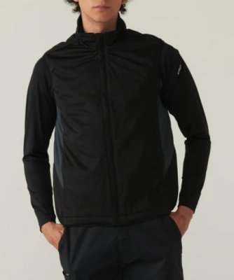 画像3: 6638 ES防風ストレッチライトウォームベスト (3色) (3)