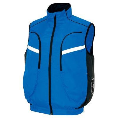 画像3: AZ-50195【ブルゾンのみ】アイトス空調服(R)／ベスト[スペーサーパッド対応] (3)