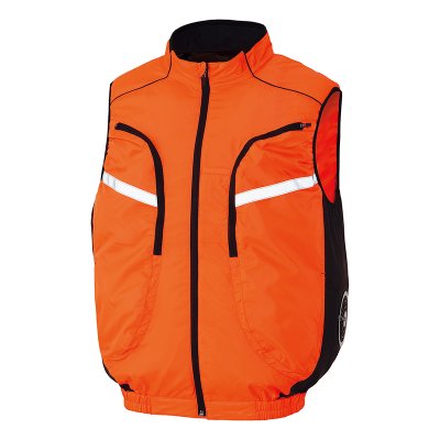 画像7: AZ-50195【ブルゾンのみ】アイトス空調服(R)／ベスト[スペーサーパッド対応] (7)