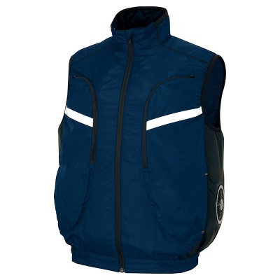 画像4: AZ-50195【ブルゾンのみ】アイトス空調服(R)／ベスト[スペーサーパッド対応] (4)