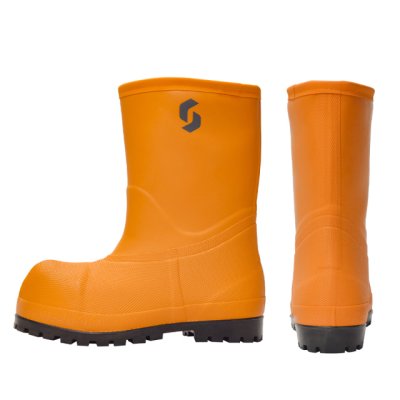 画像3: NR013 冷凍庫用〈-60℃対応〉防寒安全長靴 (オレンジ) (3)