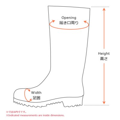 画像8: NR013 冷凍庫用〈-60℃対応〉防寒安全長靴 (オレンジ) (8)