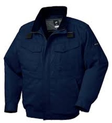 画像4: 258631【ブルゾンのみ】エアセンサー／長袖・フルハーネス (4)