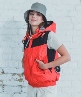 画像2: AC1194【セット】ベスト・ファン・バッテリー(充電器付)／遮熱ベスト(フルハーネス) (2)