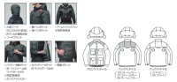 画像3: AC2101【ブルゾンのみ】エアークラフト／遮熱長袖(フルハーネス)・ハイバックファン