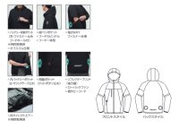 画像3: AC2121【ブルゾンのみ】エアークラフト／長袖(接触冷感)