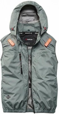 画像7: AC2094HB【セット】ブルゾン・ファン・バッテリー(充電器付)／遮熱ベスト(フルハーネス)・ハイバックファン (7)