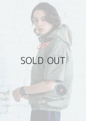 画像3: AC2096【ブルゾンのみ】エアークラフト／遮熱半袖(フルハーネス)・サイドバックファン (3)