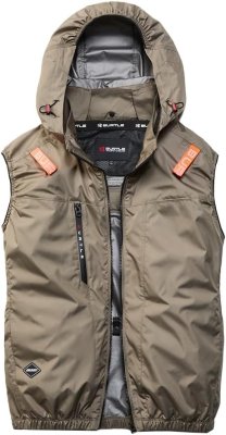 画像4: AC2094HB【セット】ブルゾン・ファン・バッテリー(充電器付)／遮熱ベスト(フルハーネス)・ハイバックファン (4)