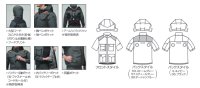 画像3: AC2106【ブルゾンのみ】エアークラフト／遮熱半袖(フルハーネス)・ハイバックファン